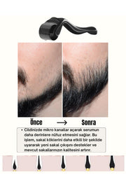 540 İğneli Titanyum Dermaroller 0.5 mm & Dezenfektan Seti