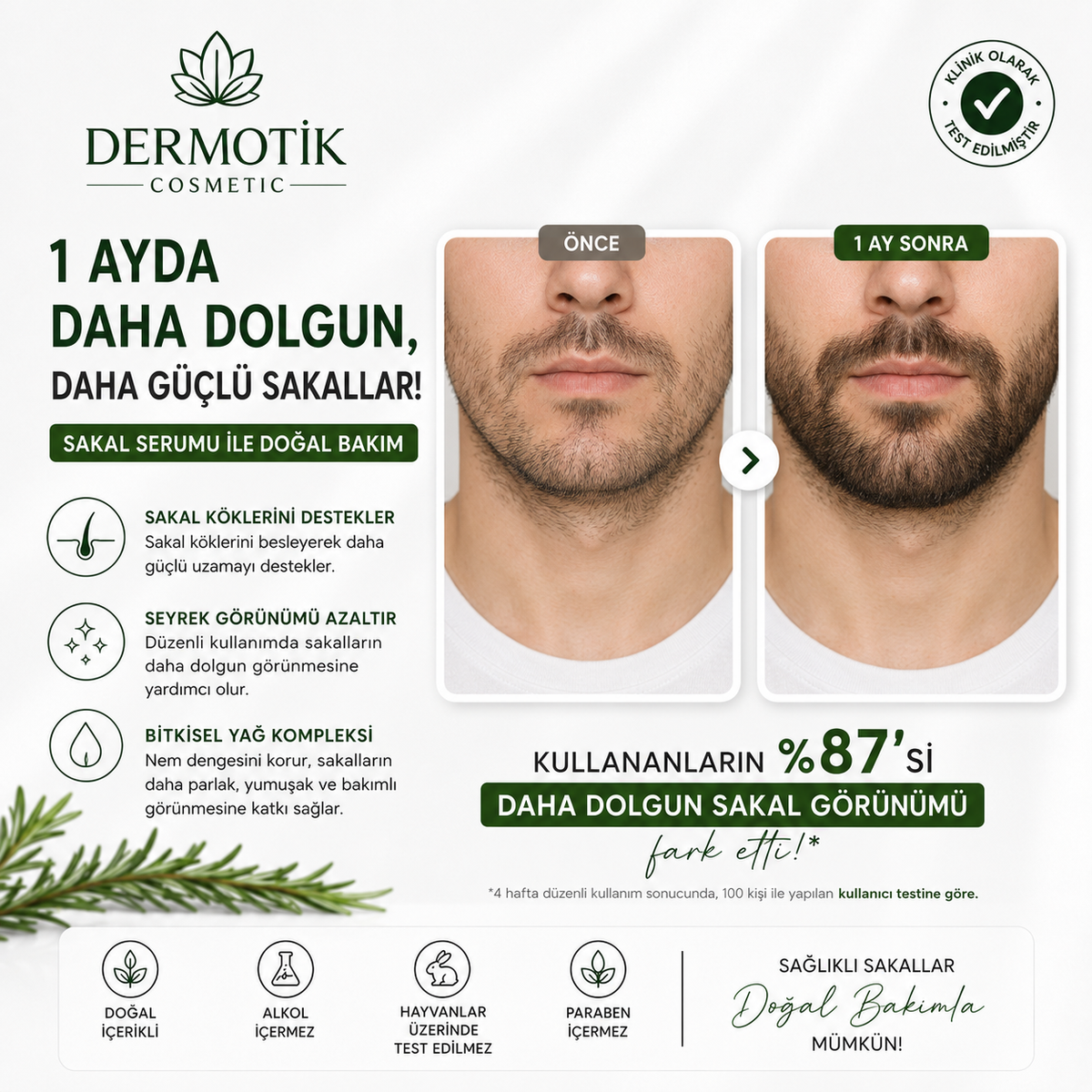 Dermotik vücut bakım ürünleri