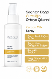Keratin + Biotin Saç Güçlendirici & Onarıcı Süt Spreyi 200ml