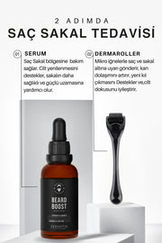 Saç Sakal Oluşumuna Yardımcı Serum Seti Besleyici Ve Dolgunlaştırıcı Serum