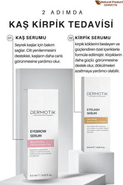 Kaş Kirpik Bakım Serumu – Gürleştirme, Uzatma ve Besleyici Serum Seti 13ml