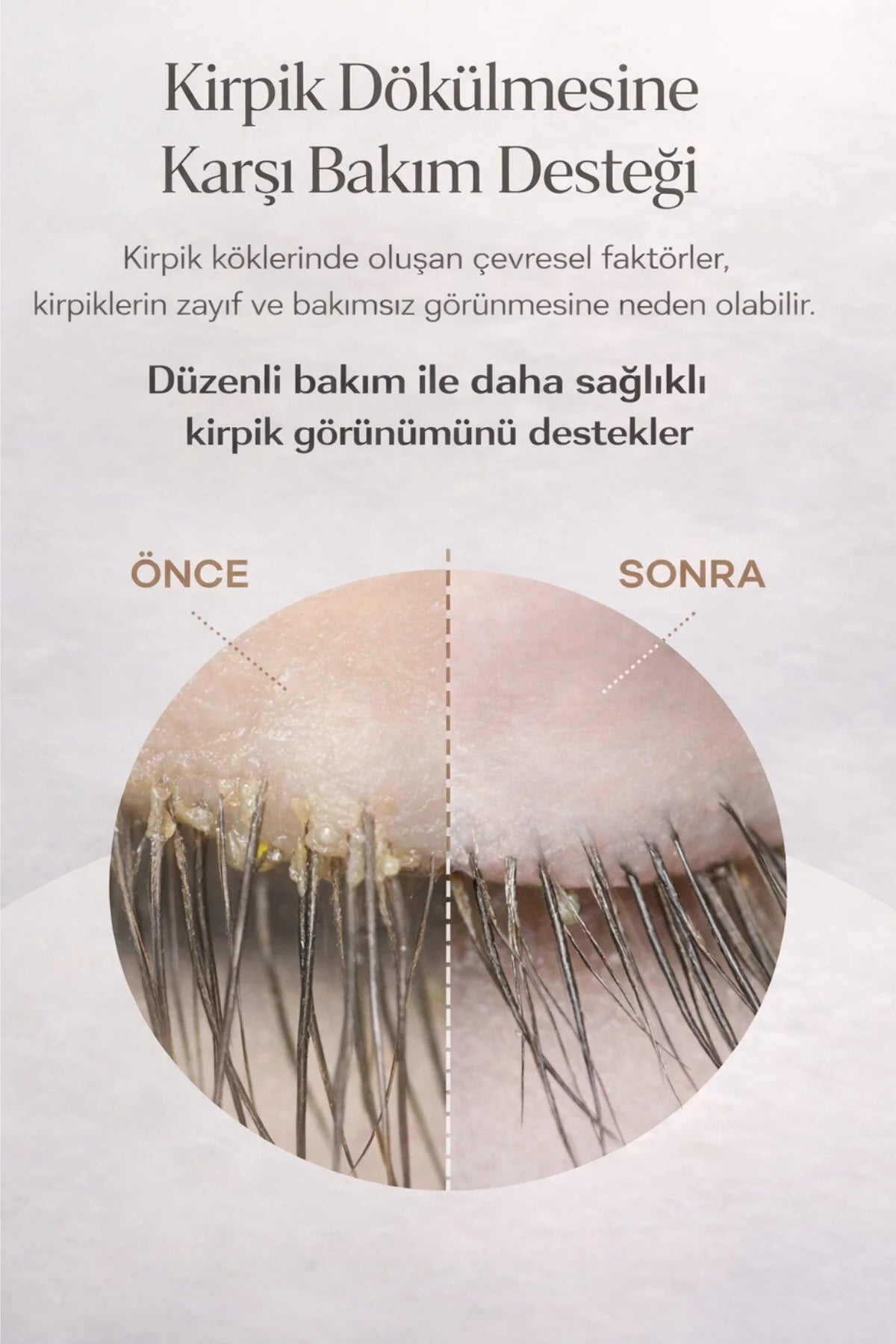 Kaş Kirpik Bakım Serumu – Gürleştirme, Uzatma ve Besleyici Serum Seti 13ml