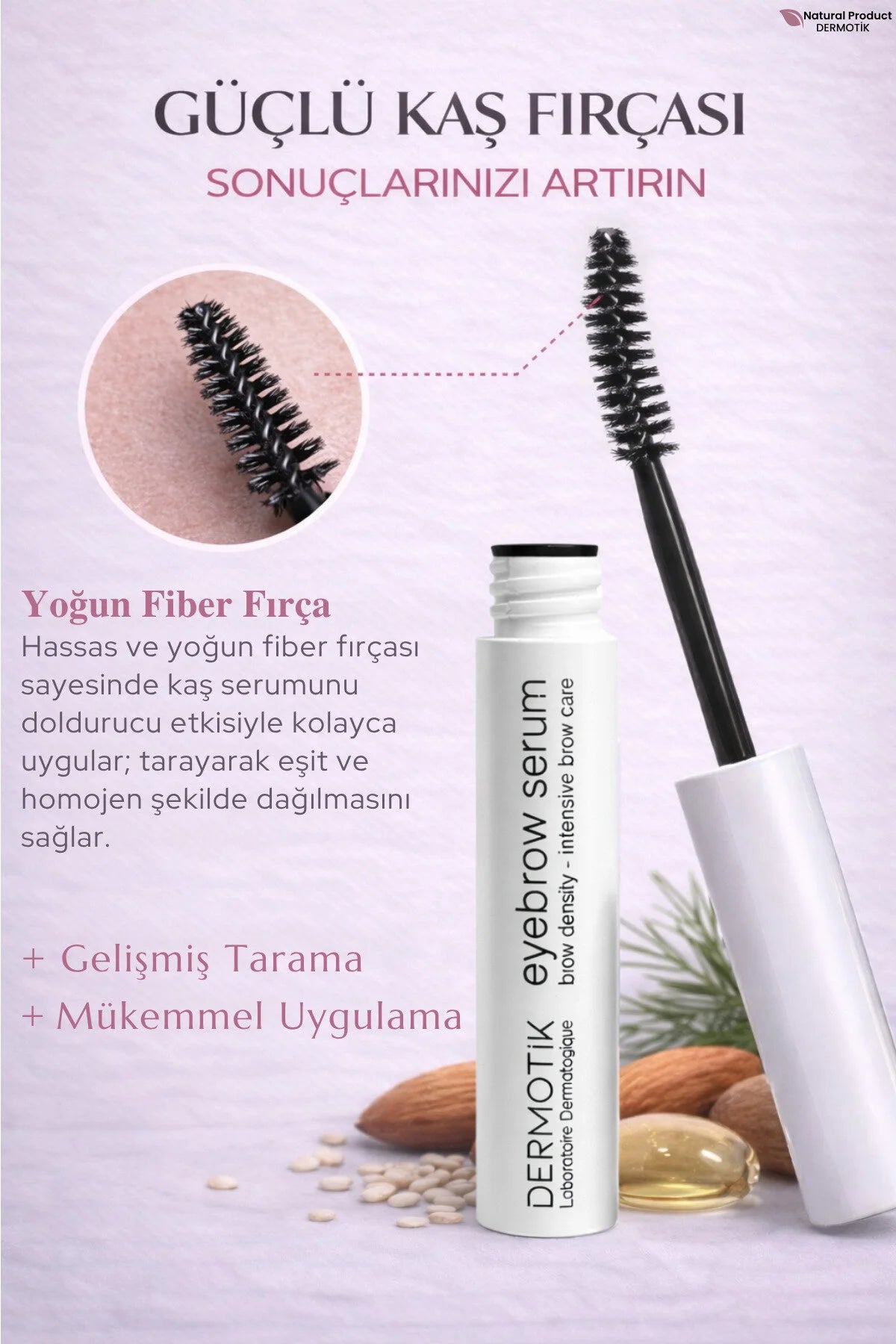 Kaş Kirpik Bakım Serumu – Gürleştirme, Uzatma ve Besleyici Serum Seti 13ml